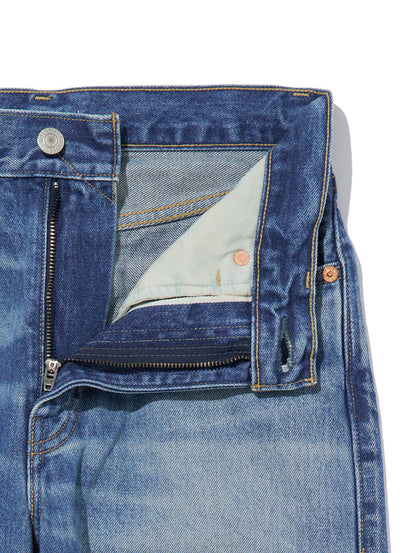 MADE IN JAPAN カラムジーンズ ミディアムインディゴ MONSHO