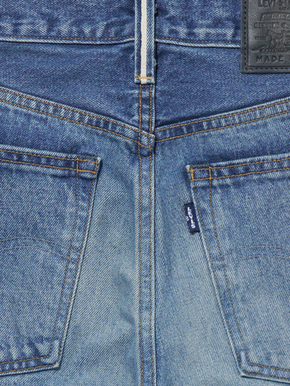 MADE IN JAPAN カラムジーンズ ミディアムインディゴ MONSHO