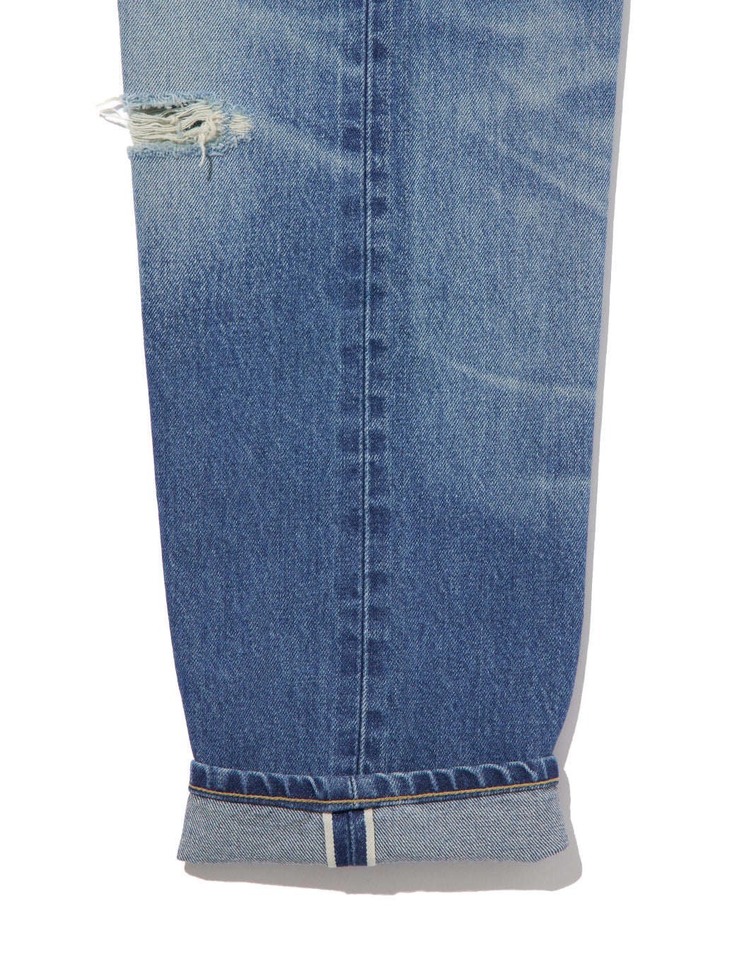 MADE IN JAPAN カラムジーンズ ミディアムインディゴ MONSHO