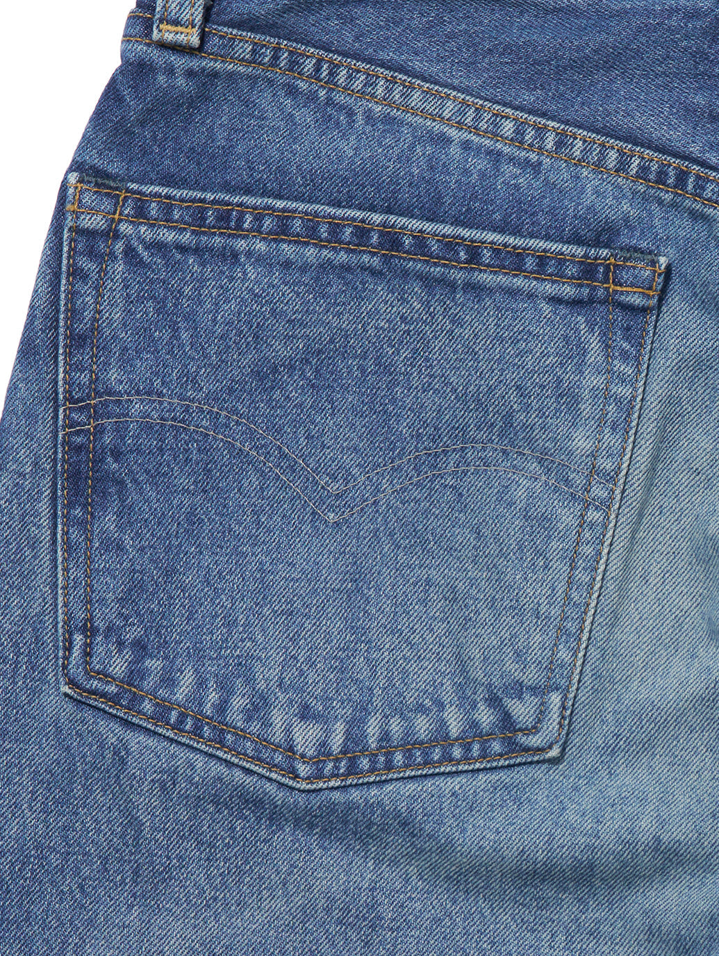 MADE IN JAPAN カラムジーンズ ミディアムインディゴ MONSHO