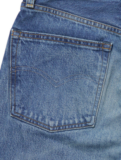 MADE IN JAPAN カラムジーンズ ミディアムインディゴ MONSHO