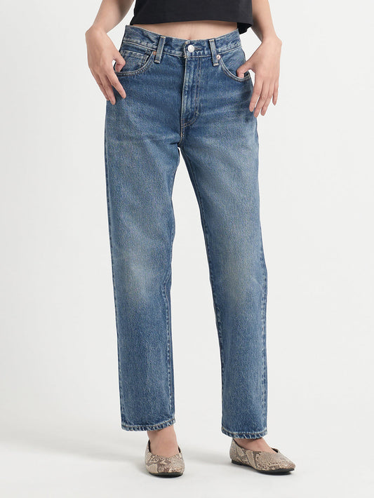 カラムジーンズ ミディアムインディゴ LAPUS MADE IN JAPAN