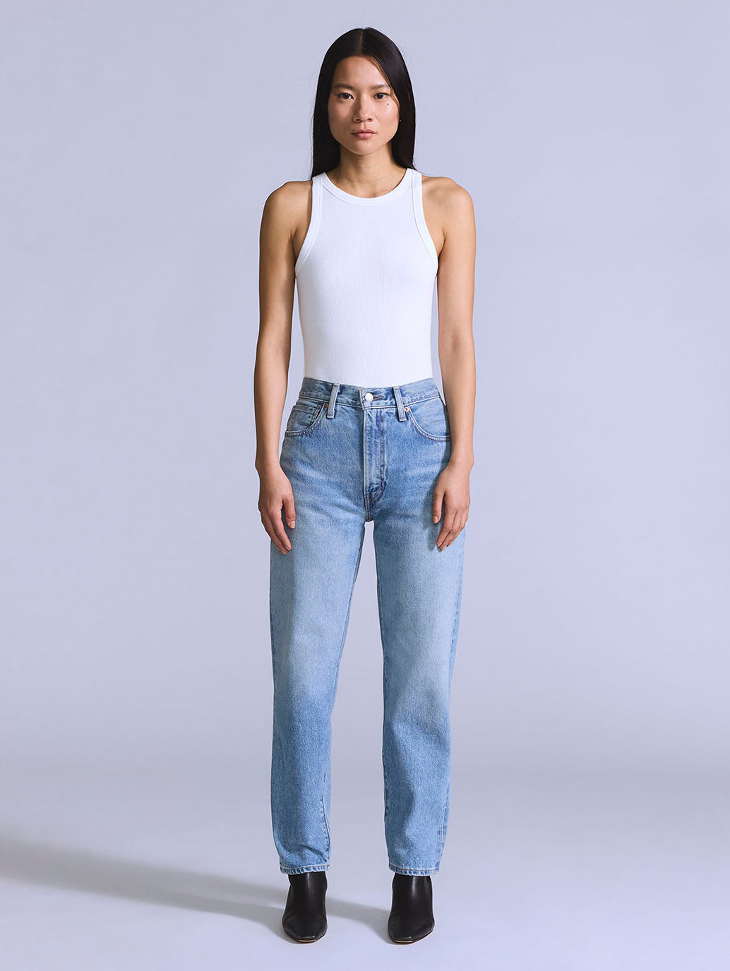 BLUETAB™ COLUMN ジーンズ ライトインディゴ MADE IN JAPAN