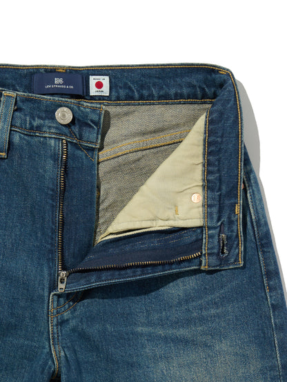 BLUETAB™ COLUMN ジーンズ ミディアムインディゴ MADE IN JAPAN