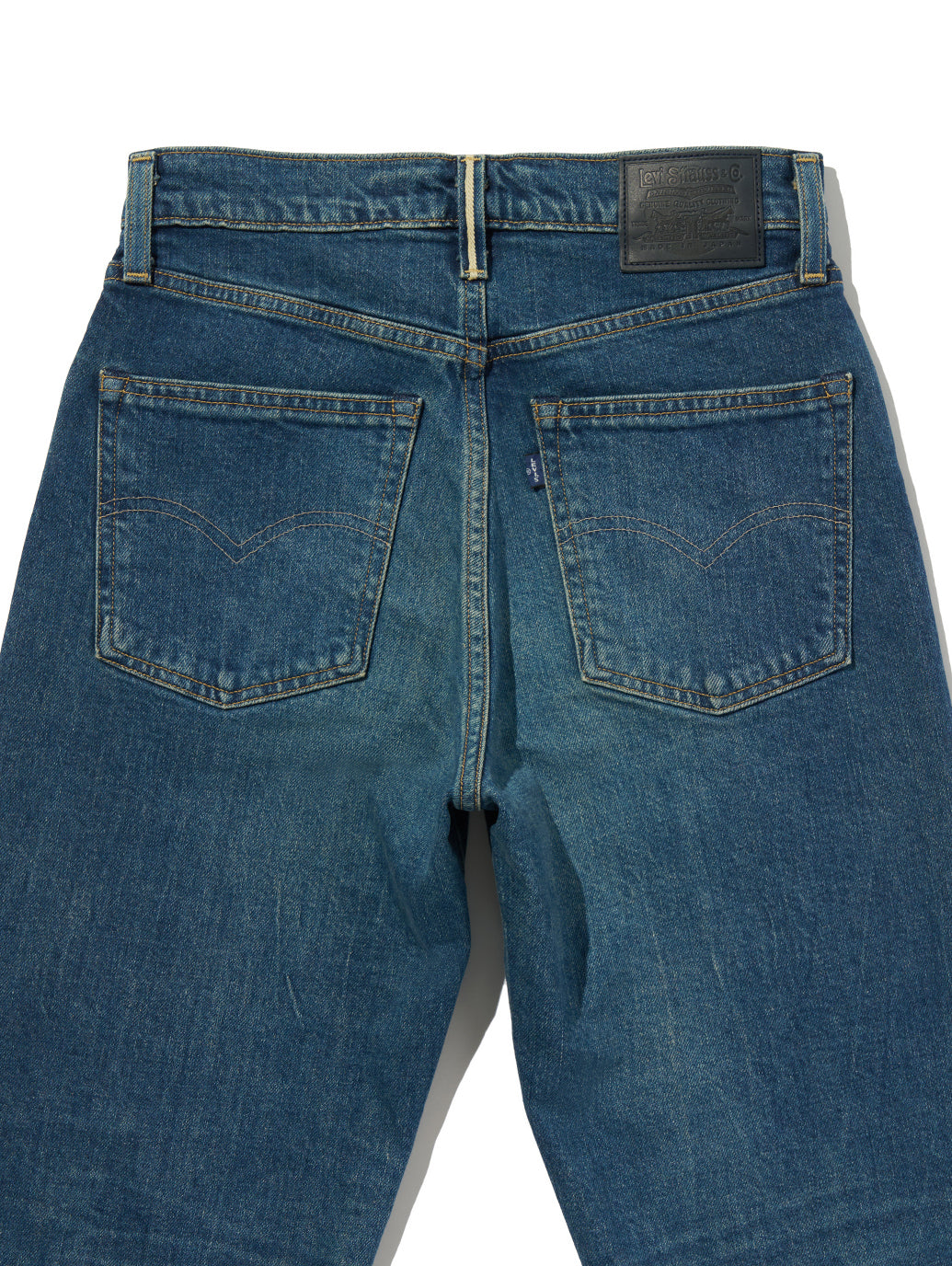 BLUETAB™ COLUMN ジーンズ ミディアムインディゴ MADE IN JAPAN