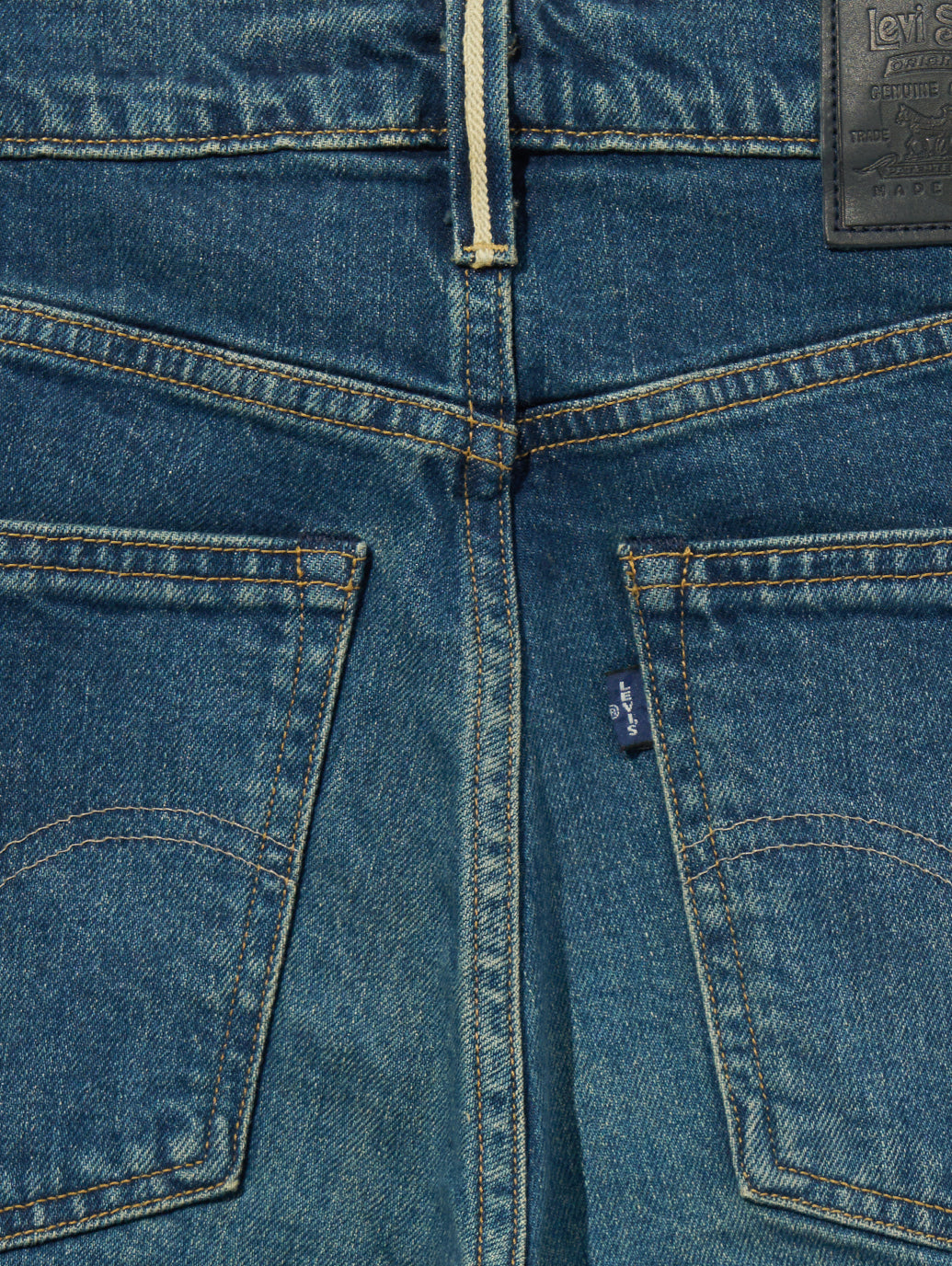 BLUETAB™ COLUMN ジーンズ ミディアムインディゴ MADE IN JAPAN