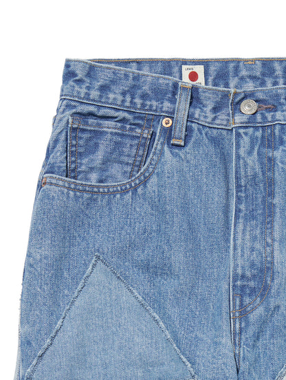 LIMITED EDITION MADE IN JAPAN バレルジーンズ ミディアムインディゴ DOSHITA