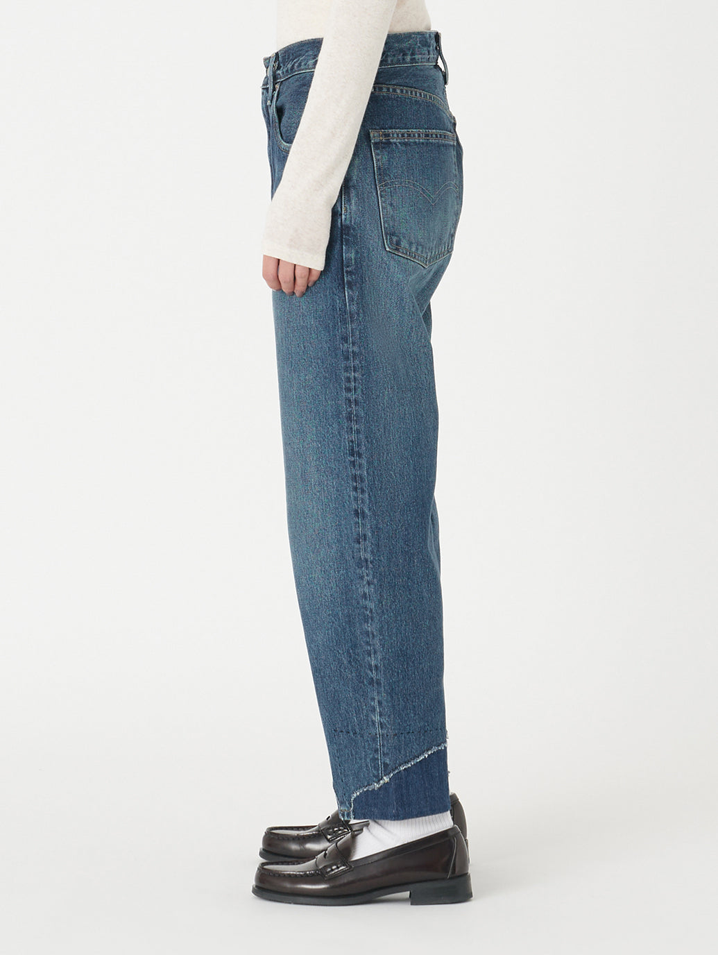 バレルジーンズ ミディアムインディゴ MADE IN JAPAN