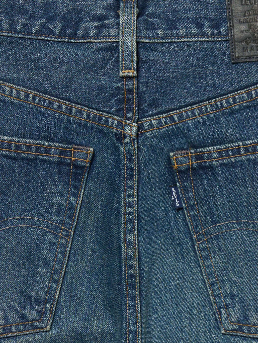 バレルジーンズ ミディアムインディゴ MADE IN JAPAN