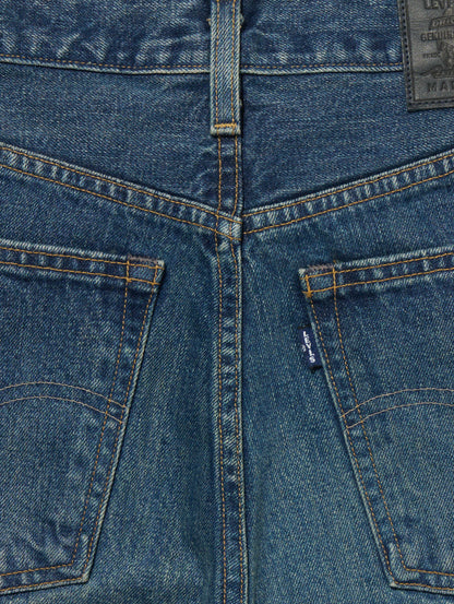 バレルジーンズ ミディアムインディゴ MADE IN JAPAN