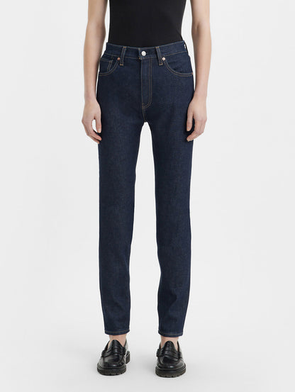 ハイライズ スリムジーンズ ダークインディゴ DARK RINSE MADE OF JAPAN