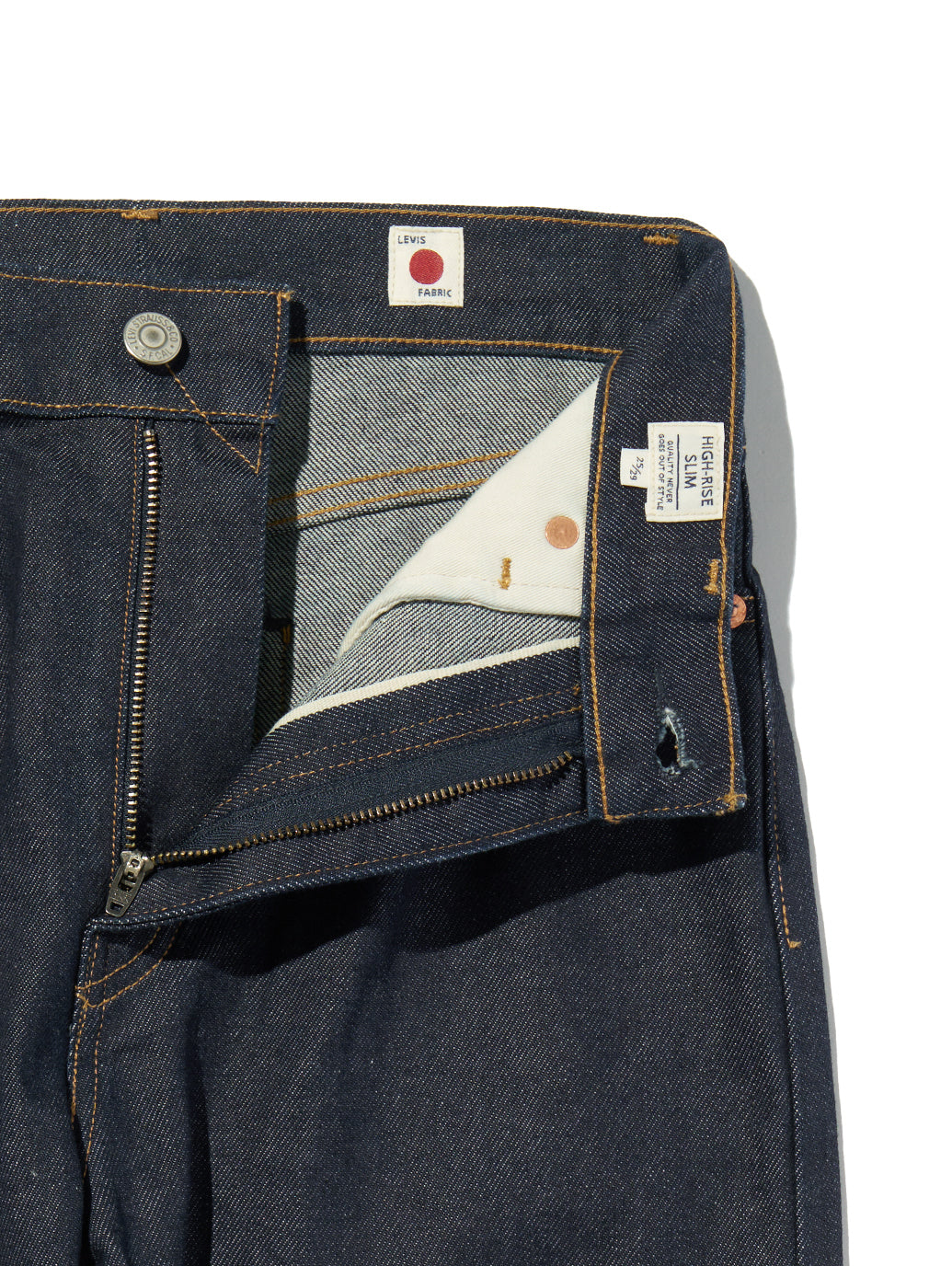 ハイライズ スリムジーンズ ダークインディゴ DARK RINSE MADE OF JAPAN