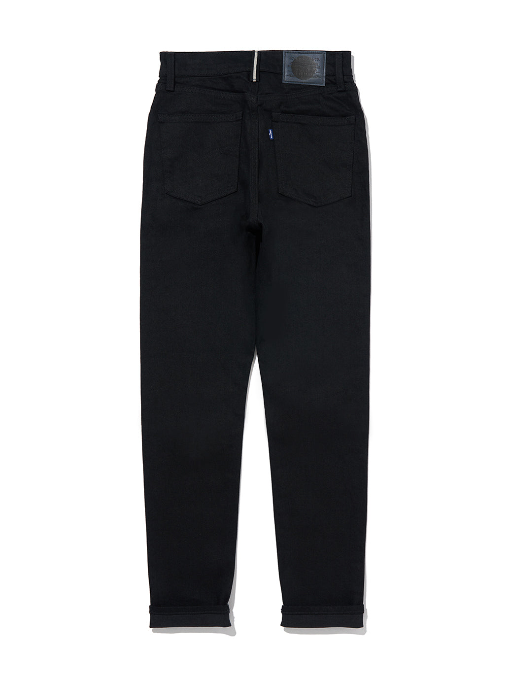 ハイライズ スリムジーンズ ブラック RINSE MADE OF JAPAN