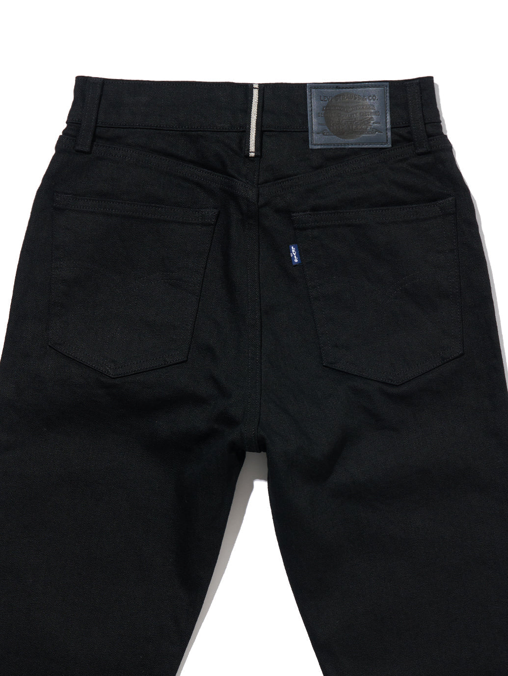 ハイライズ スリムジーンズ ブラック RINSE MADE OF JAPAN