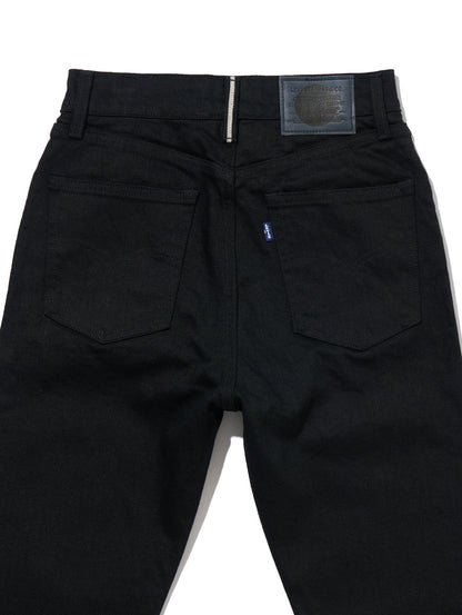 ハイライズ スリムジーンズ ブラック RINSE MADE OF JAPAN