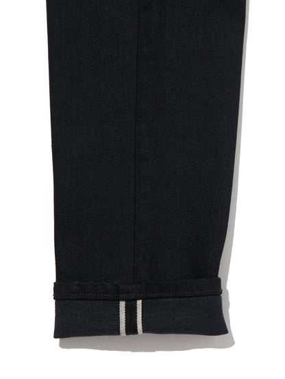 ハイライズ スリムジーンズ ブラック RINSE MADE OF JAPAN