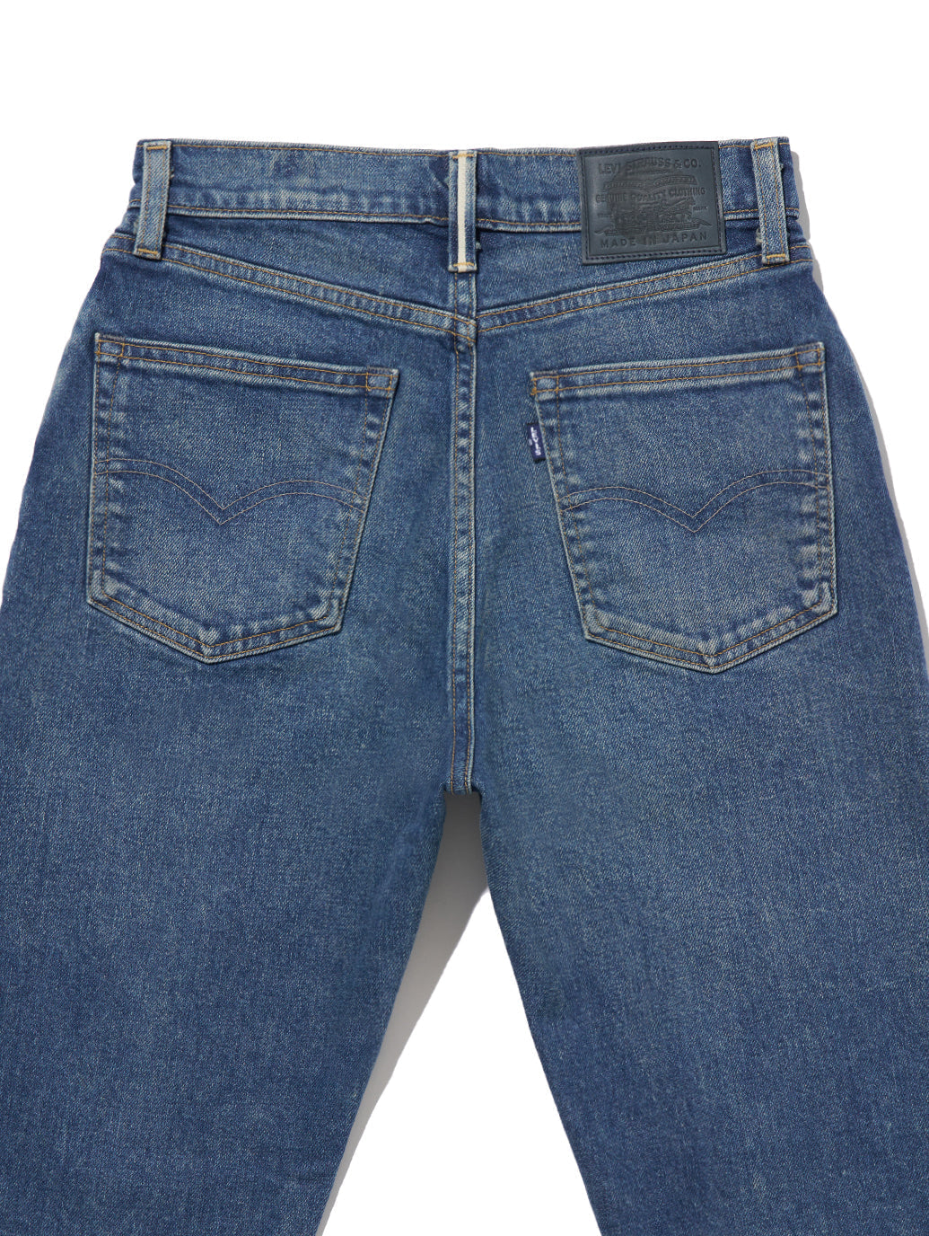 MADE IN JAPAN ハイライズ スリムジーンズ NONKINA