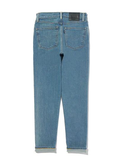 BLUETAB™ ハイライズスリムジーンズ ミディアムインディゴ MADE IN JAPAN