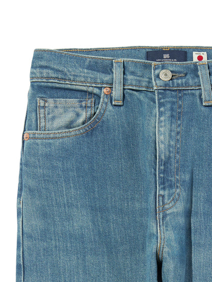 BLUETAB™ ハイライズスリムジーンズ ミディアムインディゴ MADE IN JAPAN