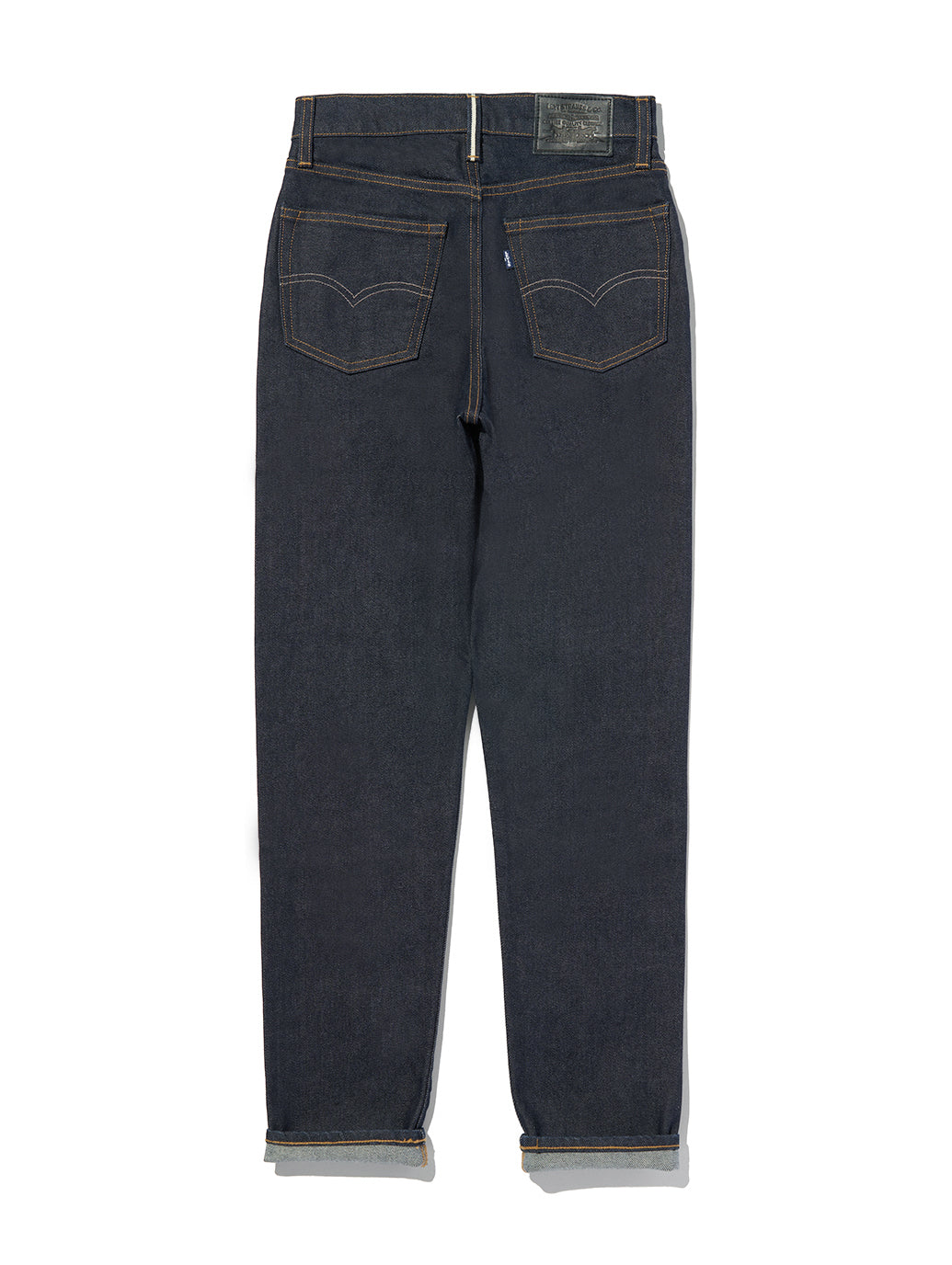 ハイウエスト BORROWED FROM THE BOYS ダークインディゴ MADE OF JAPAN