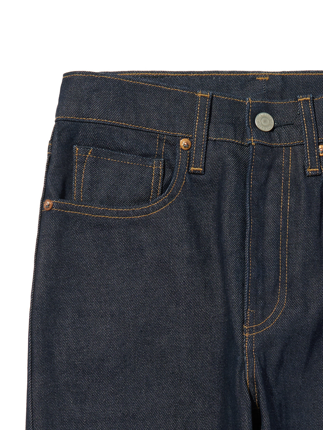 ハイウエスト BORROWED FROM THE BOYS ダークインディゴ MADE OF JAPAN