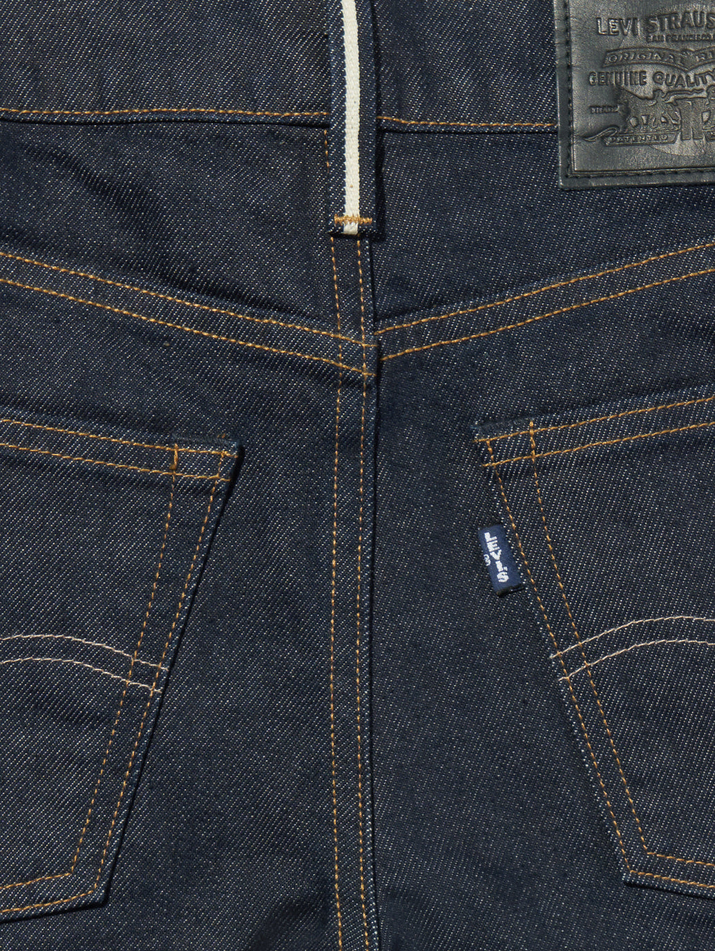 ハイウエスト BORROWED FROM THE BOYS ダークインディゴ MADE OF JAPAN