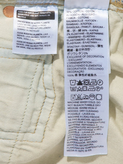 MADE IN JAPAN ハイライズ BORROWED FROM THE BOYS ミディアムインディゴ AZURA