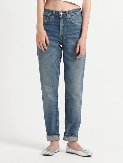 ハイライズ BORROWED FROM THE BOYS ミディアムインディゴ MINERAL MADE IN JAPAN