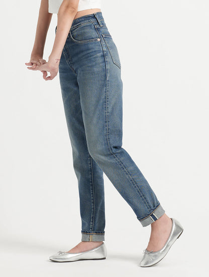 ハイライズ BORROWED FROM THE BOYS ミディアムインディゴ MINERAL MADE IN JAPAN