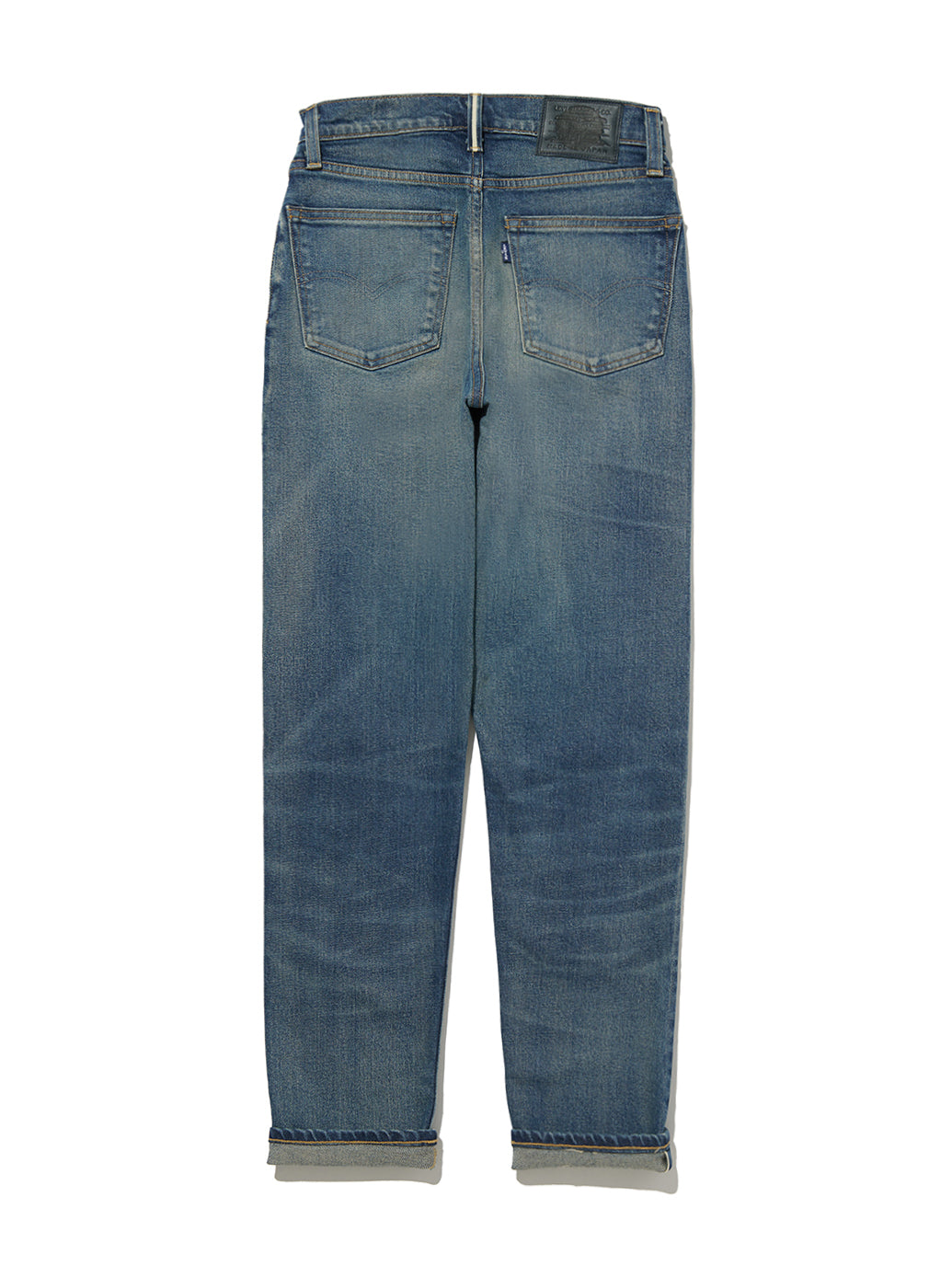 ハイライズ BORROWED FROM THE BOYS ミディアムインディゴ MINERAL MADE IN JAPAN