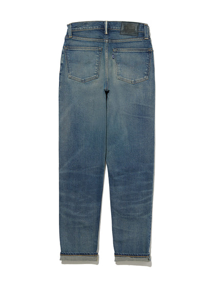 ハイライズ BORROWED FROM THE BOYS ミディアムインディゴ MINERAL MADE IN JAPAN