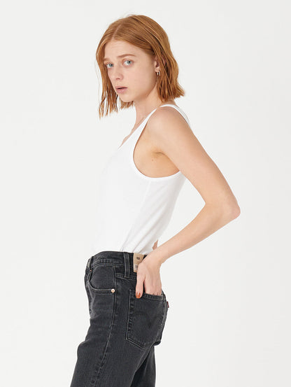 クラシックフィット タンク ホワイト