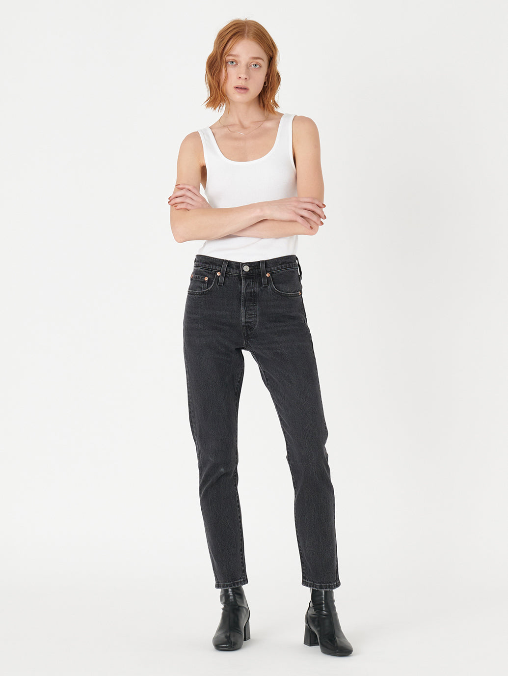 クラシックフィット タンク ホワイト