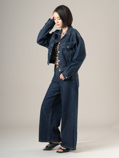 94 BAGGY WIDE LEG ジーンズ ダークインディゴ
