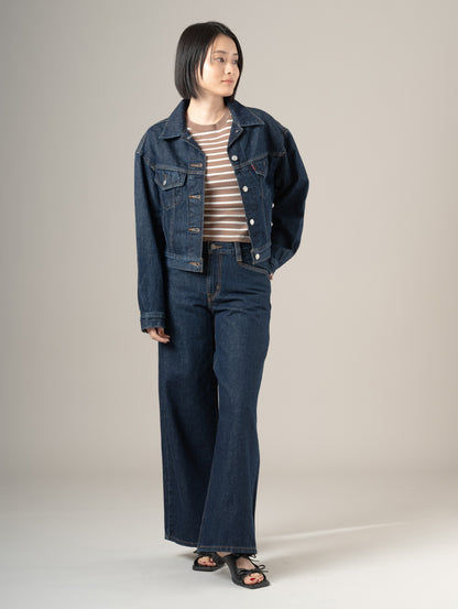 94 BAGGY WIDE LEG ジーンズ ダークインディゴ