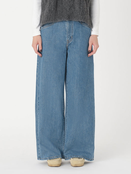94 BAGGY WIDE LEG ジーンズ ミディアムインディゴ
