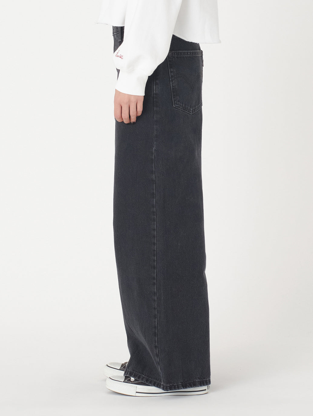 94 BAGGY WIDE LEG ジーンズ ブラック