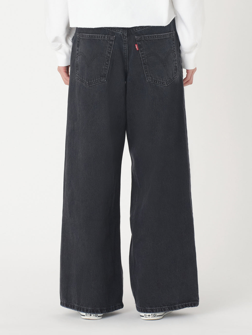 94 BAGGY WIDE LEG ジーンズ ブラック