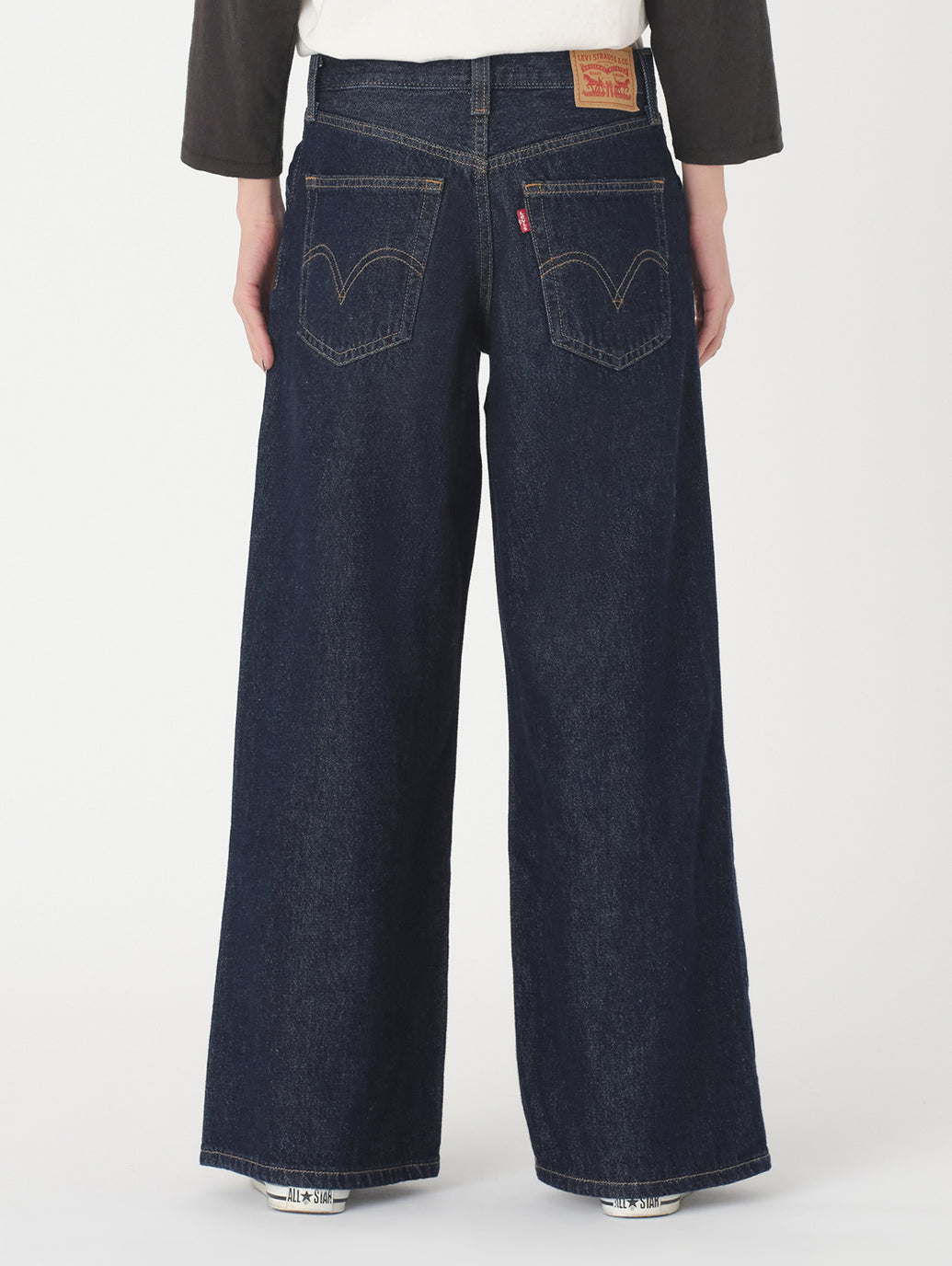 94 BAGGY WIDE LEG ジーンズ ダークインディゴ