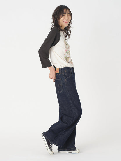 94 BAGGY WIDE LEG ジーンズ ダークインディゴ