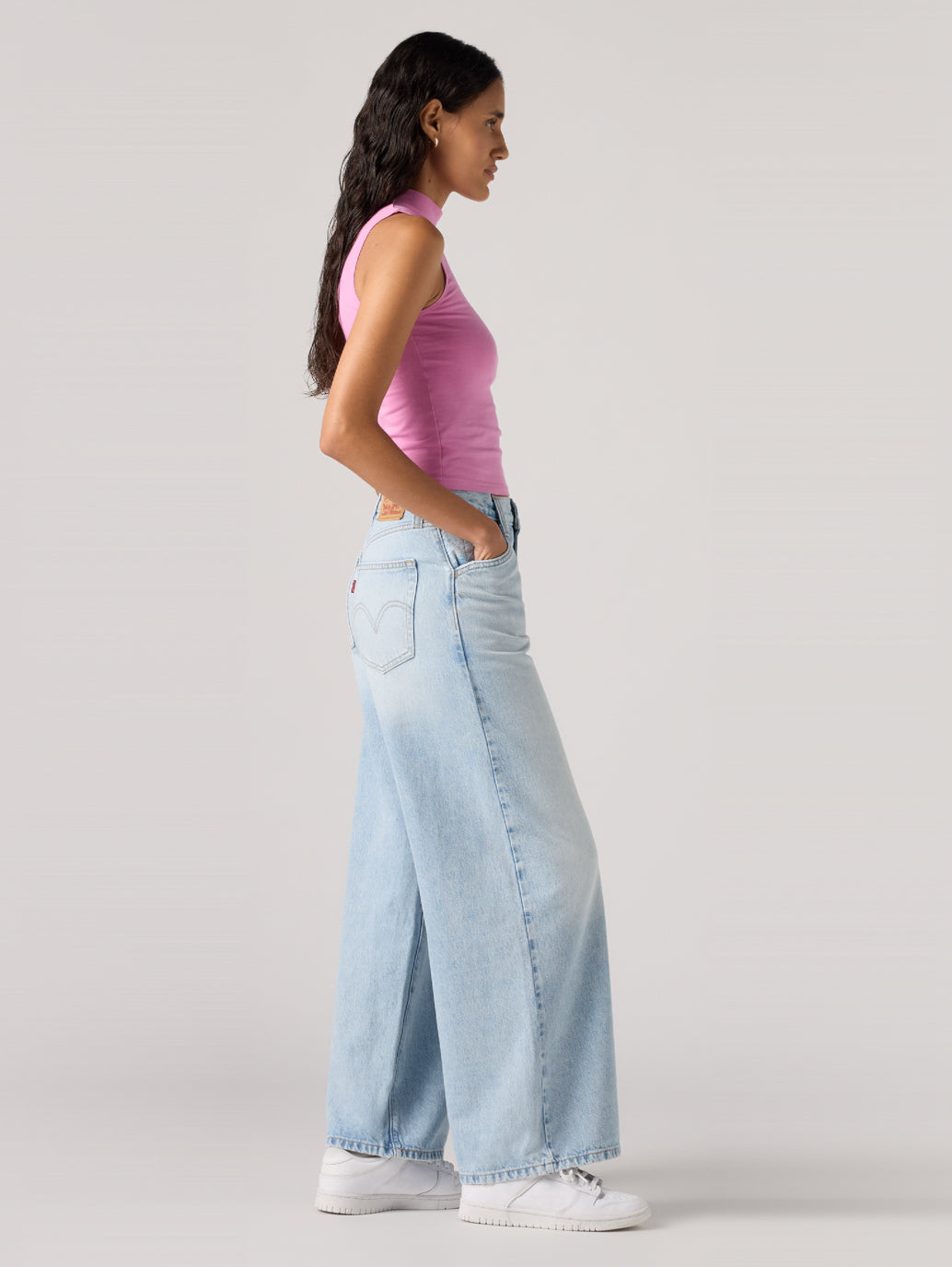 94 BAGGY ジーンズ WIDE LEG ライトインディゴ