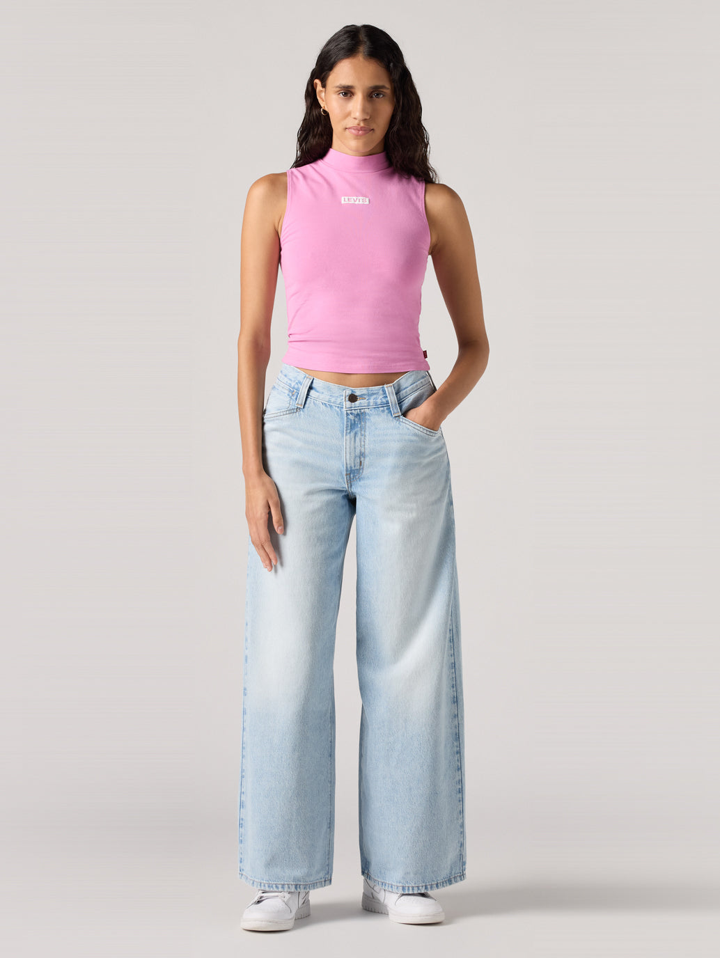 94 BAGGY ジーンズ WIDE LEG ライトインディゴ