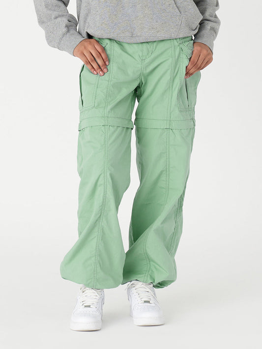 コンバーチブルカーゴパンツ グリーン