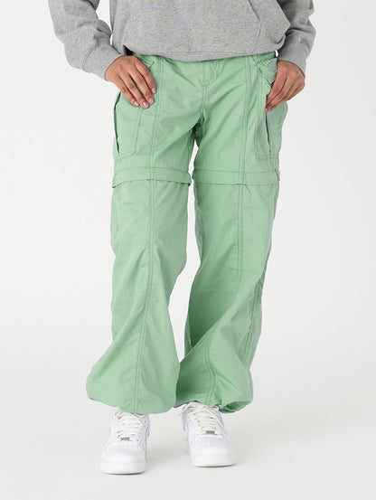 コンバーチブルカーゴパンツ グリーン