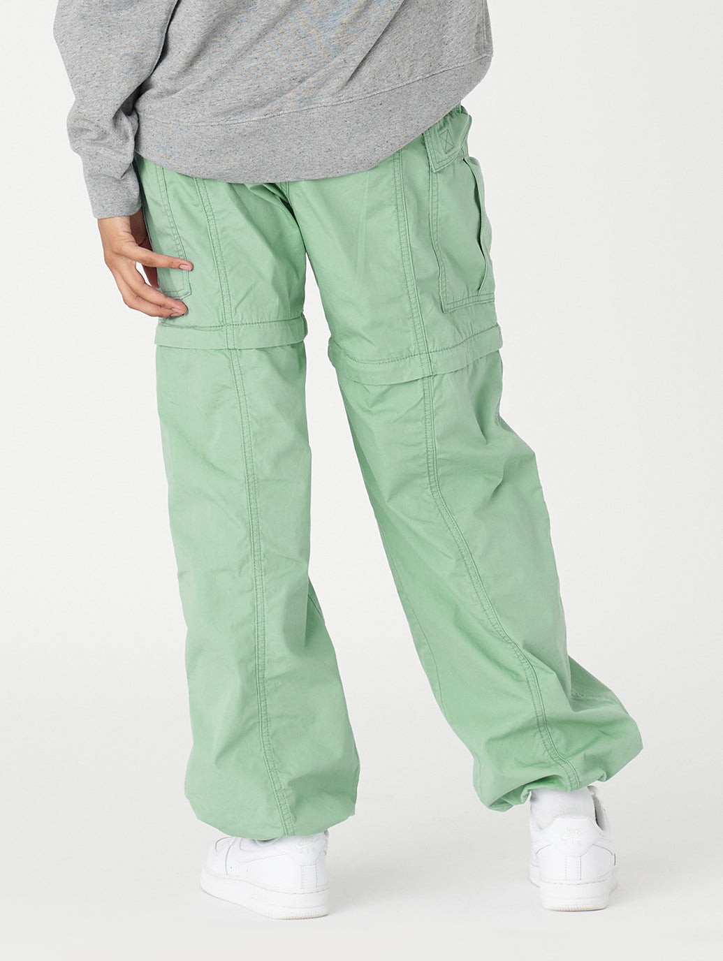コンバーチブルカーゴパンツ グリーン
