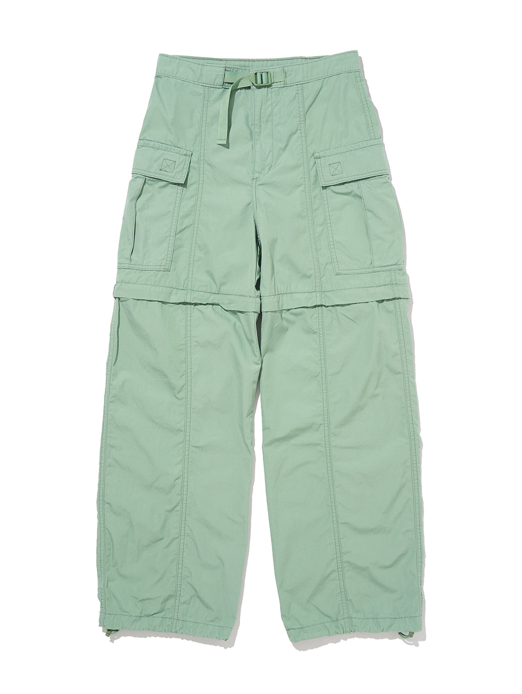 コンバーチブルカーゴパンツ グリーン