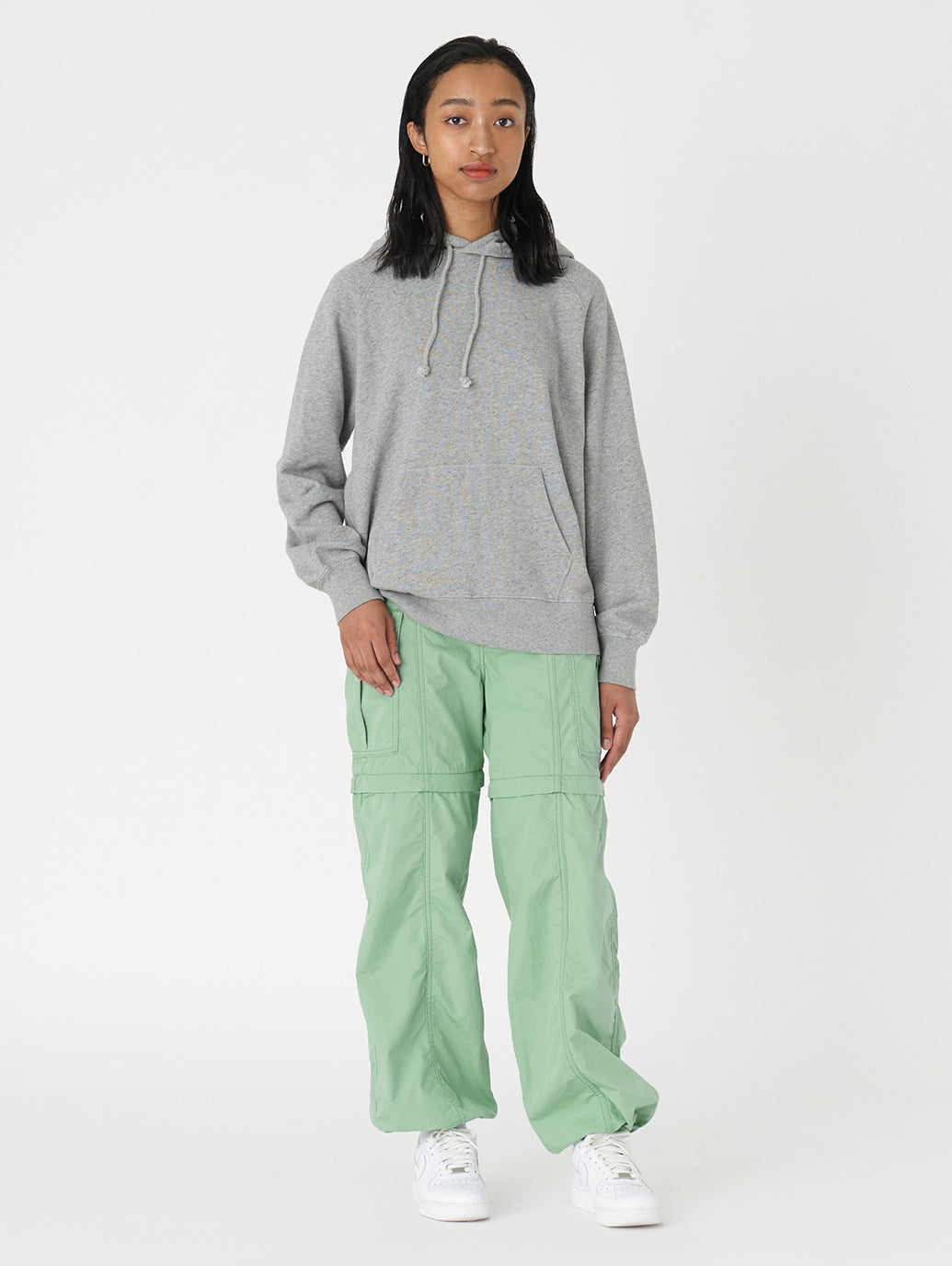 コンバーチブルカーゴパンツ グリーン