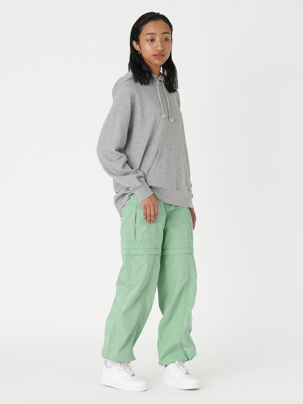 コンバーチブルカーゴパンツ グリーン