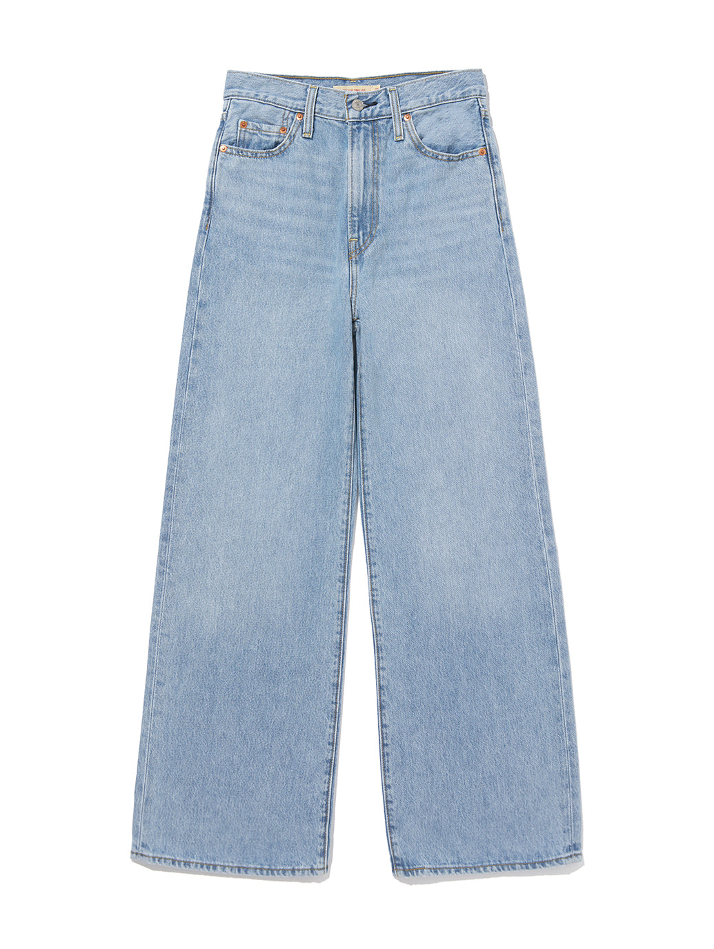 RIBCAGE WIDE LEG ライトインディゴ FAR AND WIDE