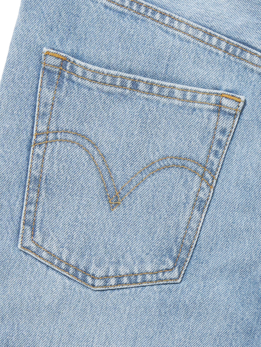 RIBCAGE WIDE LEG ライトインディゴ FAR AND WIDE